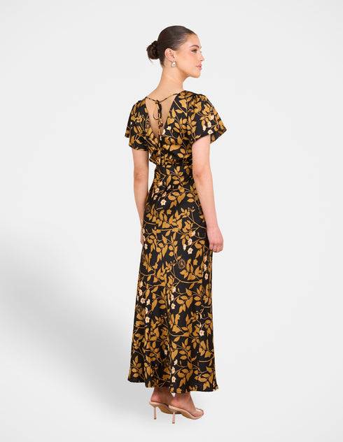 Quim Satin Maxi Dress